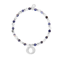 Load image into Gallery viewer, Wellness Gems - Howlite and Blue Lace Agate Bracelet
