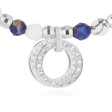 Load image into Gallery viewer, Wellness Gems - Howlite and Blue Lace Agate Bracelet

