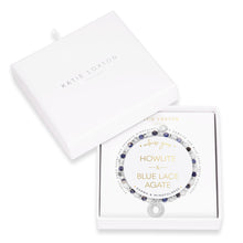 Load image into Gallery viewer, Wellness Gems - Howlite and Blue Lace Agate Bracelet
