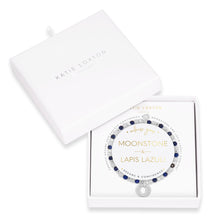 Load image into Gallery viewer, Wellness Gems - Lapis Lazuli and Moonstone Bracelet
