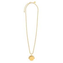 Load image into Gallery viewer, Positivity Pendants - Live To Dream Gold Necklace
