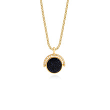 Load image into Gallery viewer, Positivity Pendants - Live To Dream Gold Necklace
