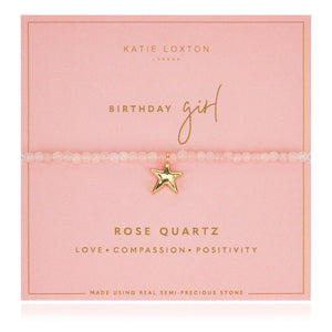 Wellness Bracelet - Birthday Girl - Rose Quartz