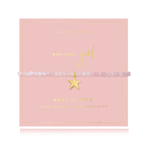 Wellness Bracelet - Birthday Girl - Rose Quartz