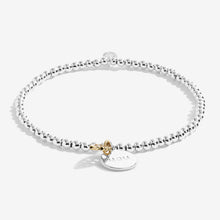 Load image into Gallery viewer, Moms Are Angels In Disguise - Silver Stretch Bracelet
