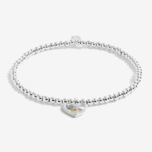 Load image into Gallery viewer, Beautiful Mommy To Be - Silver Stretch Bracelet
