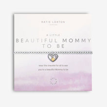 Load image into Gallery viewer, Beautiful Mommy To Be - Silver Stretch Bracelet
