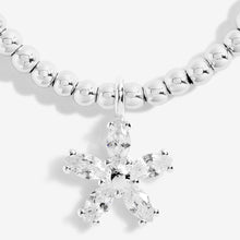 Load image into Gallery viewer, If Mom&#39;s Were Flowers I&#39;d Pick You- Silver Stretch Bracelet
