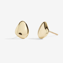 Load image into Gallery viewer, Florence Pebble Studs With Silver, Rose Gold and Yellow Gold Studs
