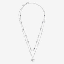 Load image into Gallery viewer, Bohemia -  Blue Lace Agate Necklace - Silver
