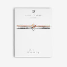 Load image into Gallery viewer, Lila Heart Bracelet - Silver/Rose Gold
