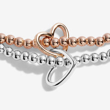 Load image into Gallery viewer, Lila Heart Bracelet - Silver/Rose Gold
