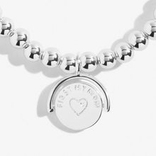 Load image into Gallery viewer, Spinning Boxed A Little &#39;First My Mom Forever My Friend&#39; Bracelet
