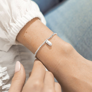 Affirmation Crystal A Little 'Karma' Bracelet - Howlite