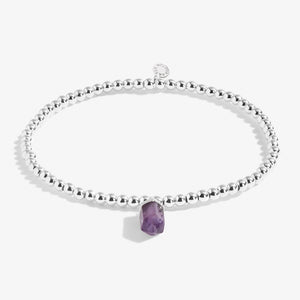 Affirmation Crystal A Little 'Protection' Bracelet - Amethyst