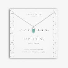 Load image into Gallery viewer, Affirmation Crystal A Little &#39;Happiness&#39; Necklace - Aventurine
