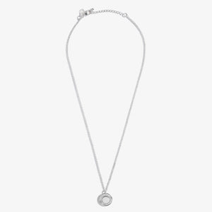 Sentiment Spinners - Wish Silver Necklace