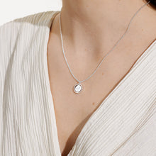Load image into Gallery viewer, Sentiment Spinners - Wish Silver Necklace
