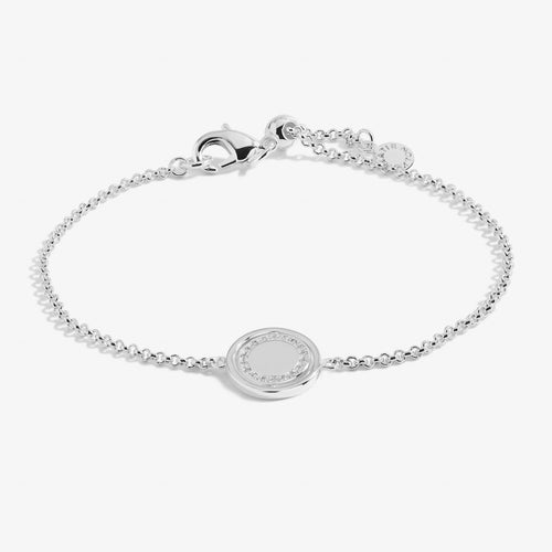 Sentiment Spinners - Wish Silver Bracelet