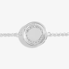 Load image into Gallery viewer, Sentiment Spinners - Wish Silver Bracelet
