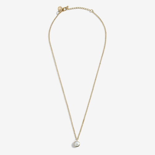 Summer Solstice - Coin Pearl Gold Necklace