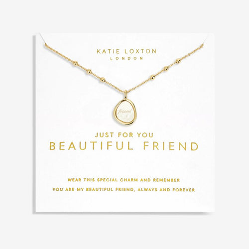 My Moments 'Just For You Beautiful Friend' Necklace