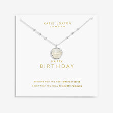 Load image into Gallery viewer, My Moments &#39;Happy Birthday&#39; Necklace
