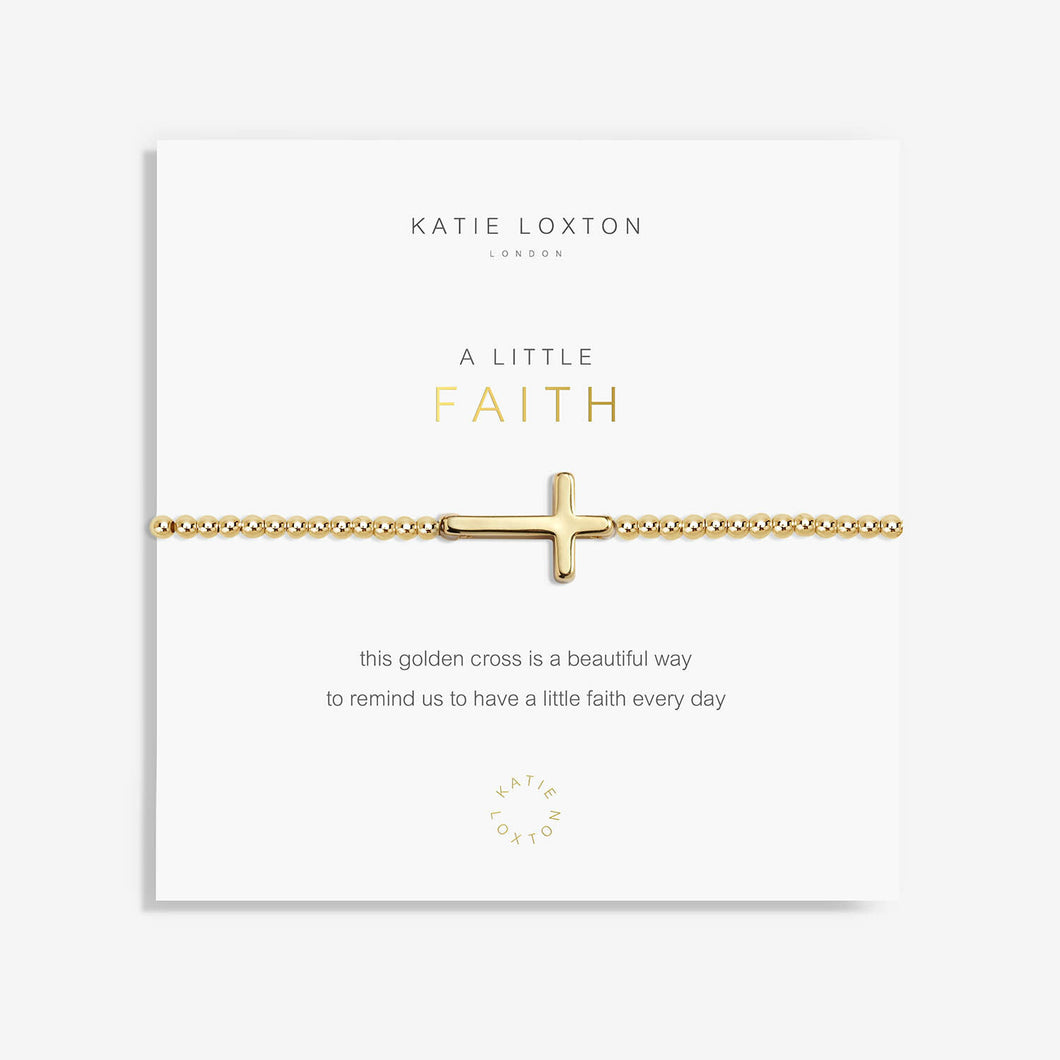 A Little Faith Bracelet - Gold