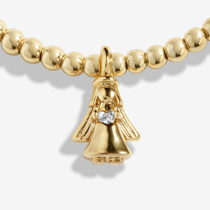A Little Guardian Angel Bracelet - Gold