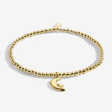 Load image into Gallery viewer, A Little &#39;Love You To The Moon And Back&#39; Bracelet - Gold
