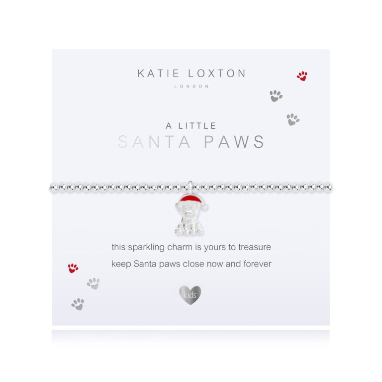 Kids Collection - A Little Santa Paws Bracelet