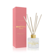 Load image into Gallery viewer, Life is Beautiful Reed Diffuser - Grapefruit And Pink Peony
