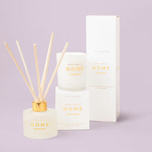Load image into Gallery viewer, Home Sweet Home Reed Diffuser - White Orchid And Soft Cotton
