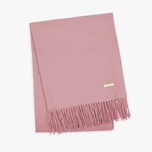 Load image into Gallery viewer, Wrapped Up in Love Boxed Thick Plain Scarf - Foxglove Pink
