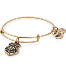 Load image into Gallery viewer, Alex and Ani Law Enforcement Charm Bangle

