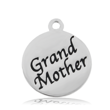 Load image into Gallery viewer, Moonstone Stone Bracelet with Grandmother Endless Love Sterling Silver Charm
