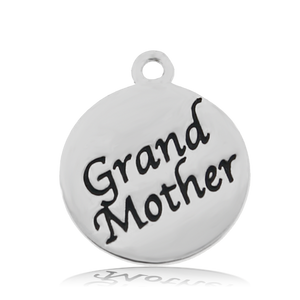 Moonstone Stone Bracelet with Grandmother Endless Love Sterling Silver Charm