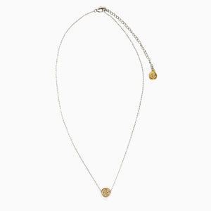 My Saint My Hero Benedictine Blessing Petite Necklace Gold