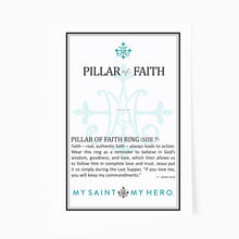 Load image into Gallery viewer, Pillar of Faith Cross Ring
