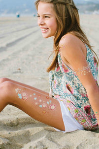 Lulu DK Pop Tats Temporary Tattoos - XOXO