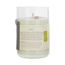 Load image into Gallery viewer, Rewined - Rosé Blanc Glass Candle
