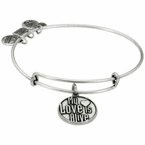 Alex and Ani My Love is Alive Charm Bangle