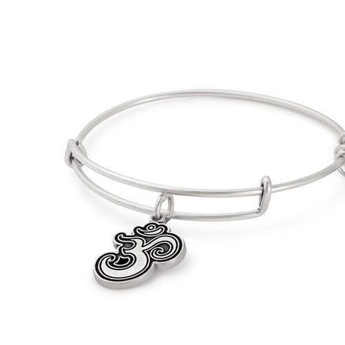 Alex and Ani Om Charm Bangle