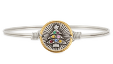 Load image into Gallery viewer, Holiday Tree Bangle Bracelet
